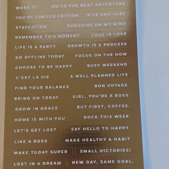 NWT 'Simple Brights' 1300 pcs Happy Planner Classic Sticker Book Colors Inspo - Picture 7 of 10